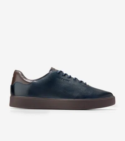 Cole Haan Men's Grandprø Luxe Wholecut Sneakers - Blue Size 8