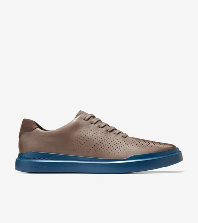 Cole Haan Men's Grandprø Rally Laser Cut Sneakers - Beige Size 8 In Brown