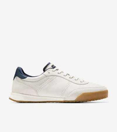 Cole Haan Men's Grandprø Slimline Sneakers - Beige Size 7.5 In White