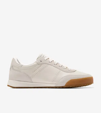 Cole Haan Men's Grandprø Slimline Sneakers - Beige Size 8.5 In White