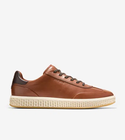 Cole Haan Men's Grandprø Turf Skyweave Sneakers - Brown Size 9