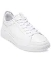 Cole Haan Grandpr Luxe Stretch Lace Slip On Sneakers In White