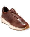 Cole Haan Grandpro Ashland Laser Perforated Sneaker In Acorn