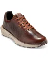 Cole Haan Grandpro Ashland Laser Perforated Sneaker In Cappuccino