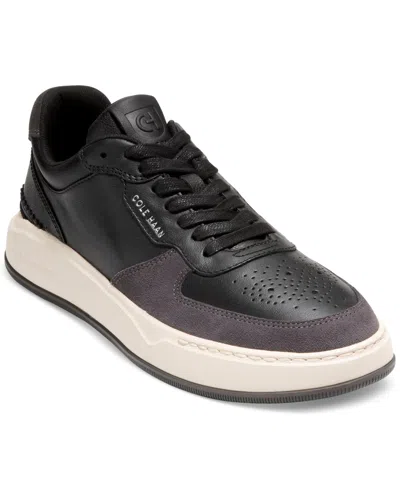 Cole Haan Men's Grandpro Crossover Sneakers In Black Leather