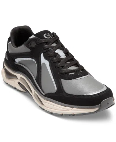 Cole Haan Men's Grandpro Millenia Sneaker In Black-lava Smoke-ivory