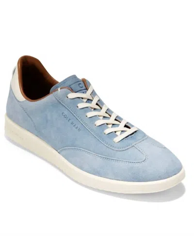 Cole Haan Men's Grandpro Turf Sneaker In Dusty Zen Blue Suede
