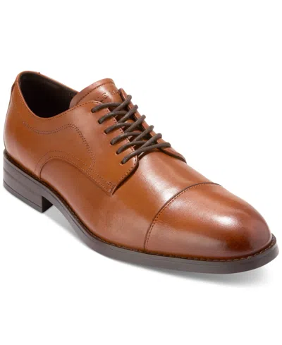 Cole Haan Men's Harmon Grand Cap Toe Oxfords In Brown
