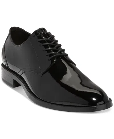 Cole Haan Men's Hawthorne Plain Oxford Dress Shoe In Black Patent,black