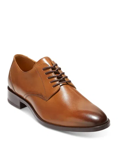 Cole Haan Men's Hawthorne Plain Toe Oxfords In British Tan