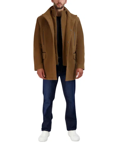 COLE HAAN MEN'S HEAVY PLUSH CAR COAT