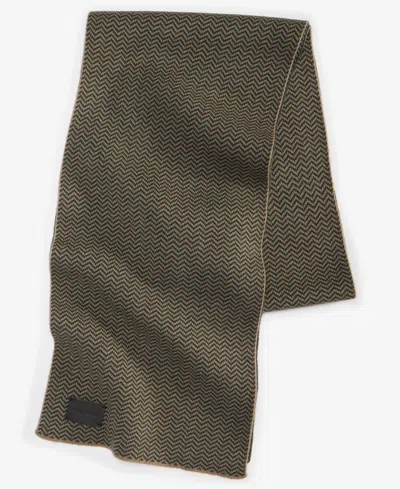 Cole Haan Men's Herringbone Scarf In Gray
