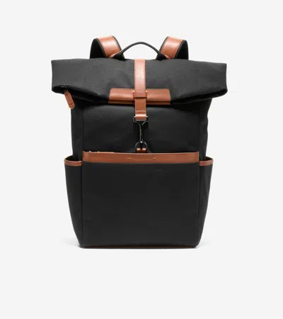 Cole Haan Men's Judson Brushed Twill Backpack - Black