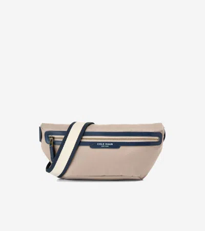 Cole Haan Men's Judson Brushed Twill Crossbody Bag - Beige In Multi