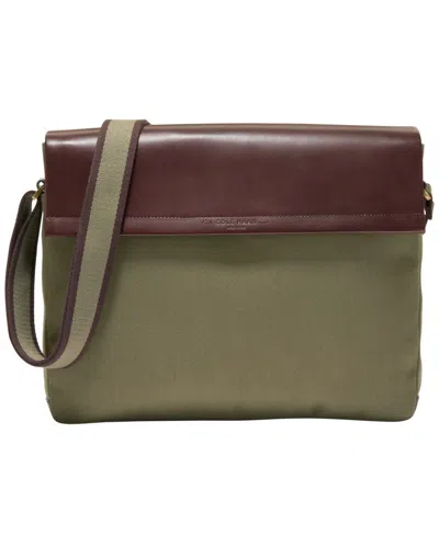Cole Haan Men's Judson Brushed Twill Messenger Bag In Multi