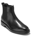 Cole Haan Newmark Grand Water Resistant Chelsea Boot In Black