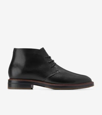 Cole Haan Men's Judson Grand Chukka Boots - Black Size 9 Water-resistant
