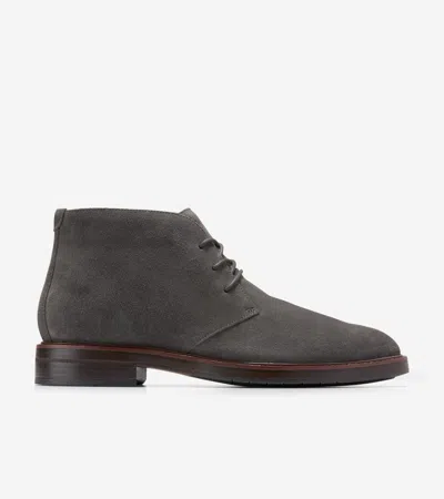 Cole Haan Men's Judson Grand Chukka Boots - Grey Size 9 Water-resistant In Gray