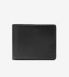 Cole Haan Men's Leather Slimfold Wallet - Black In Black