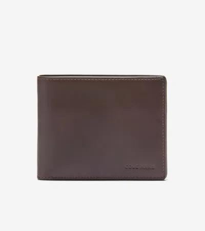 Cole Haan Men's Leather Slimfold Wallet - Brown