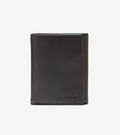 Cole Haan Men's Leather Trifold Wallet - Black