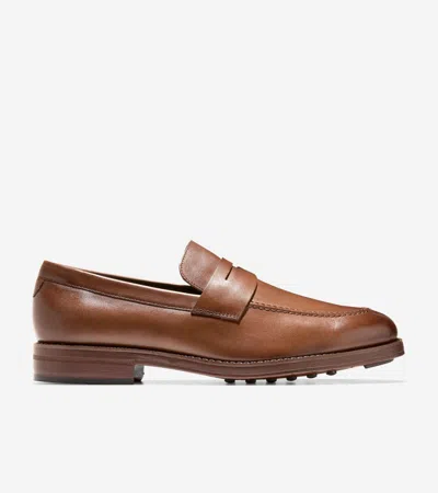 Cole Haan Men's Ledley Grand Penny Loafers - Brown Size 12