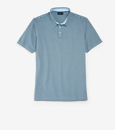 Cole Haan Men's Links Legend Polo Shirt - Blue Size Small