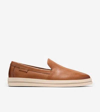 Cole Haan Men's Long-weekender Slip-on Loafers - Brown Size 9