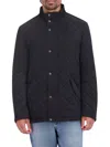 COLE HAAN MEN'S MOCKNECK QUILTED CORDUROY JACKET