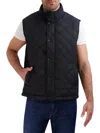 Cole Haan Quilted Vest In Black
