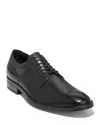 Cole Haan Men's Modern Essentials Lace Up Plain Toe Derby Dress Shoes In Black