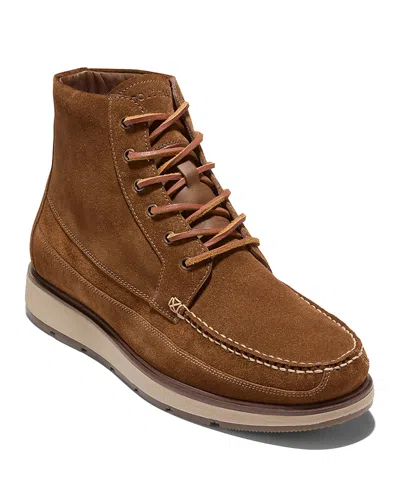Cole Haan Muir Waterproof Moc Toe Boot In Brown