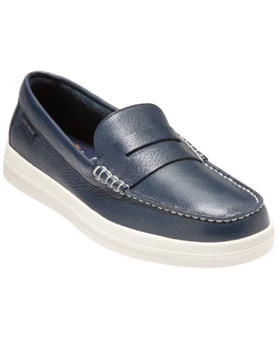 Cole Haan Nantucket Drift Penny Loafer In Blue