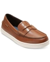 Cole Haan Men's Nantucket Slip-on Penny Loafers In Ch British Tan/ivory