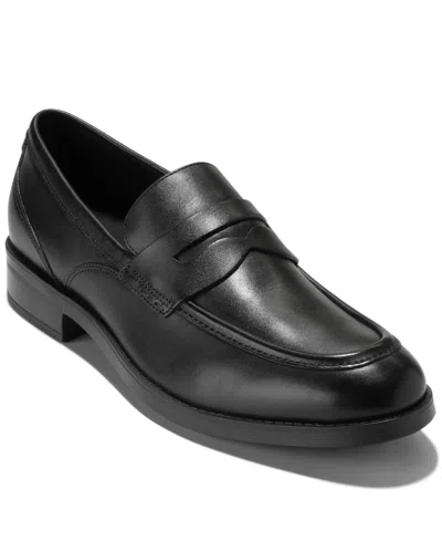Cole Haan Men's Newmark Grand Penny Round Toe Loafers In Black