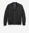 Cole Haan Men's Nylon Bomber Jacket - Black Size Medium