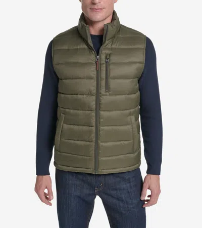 Cole Haan Men's Nylon Puffer Vest - Green Size 2xl