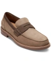 Cole Haan Men's Pinch Prep Slip-on Penny Loafers In Irish Cofee Nubuck