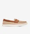 Cole Haan Men's Pinch Weekender Penny Loafers - Beige Size 9.5 In Multi