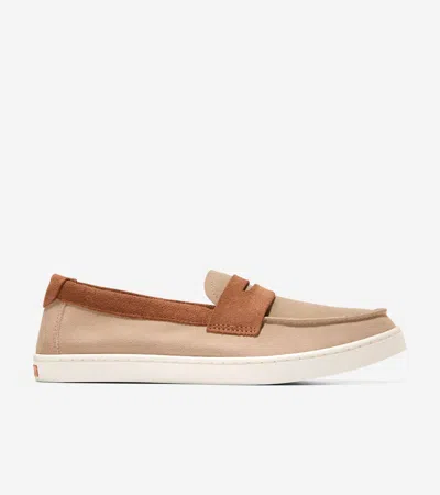 Cole Haan Men's Pinch Weekender Penny Loafers - Beige Size 9.5