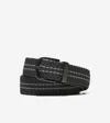 Cole Haan Men's Reversible Stretch Web Belt - Black Size 42 In Black