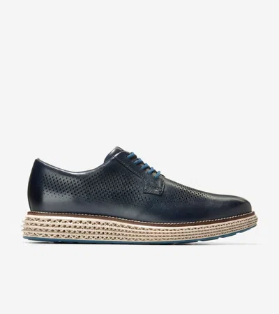 COLE HAAN COLE HAAN MEN'S ØRIGINAL GRAND 2.0 OXFORDS - BLUE SIZE 9.5