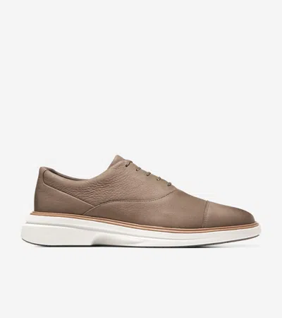 Cole Haan Men's Øriginal Grand Cityspectre Captoe Oxfords - Beige Size 8.5 In Brown