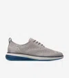 Cole Haan Men's Øriginal Grand Energyweave Stitchlite Wingtip Oxford Shoes - Grey Size 9 In Gray