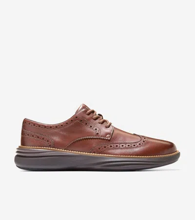 Cole Haan Men's Øriginal Grand Horizon Wingtip Oxford Shoes - Brown Size 9.5