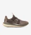Cole Haan Men's Øriginal Grand Quadstar Monk Strap Running Sneakers - Brown Size 9.5 In Brown