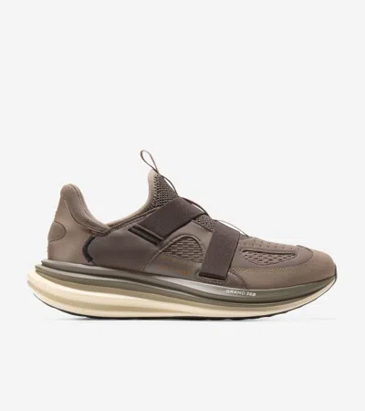 Cole Haan Men's Øriginal Grand Quadstar Monk Strap Running Sneakers - Brown Size 9.5