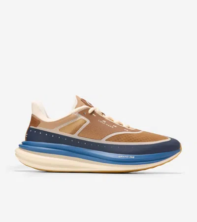 Cole Haan Men's Øriginal Grand Quadstar Running Sneakers - Brown Size 9.5