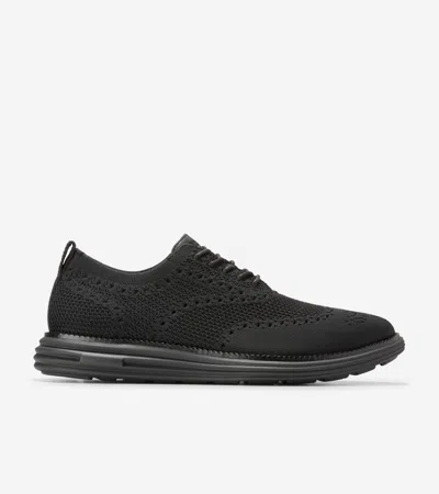 Cole Haan Men's Øriginal Grand Remastered Stitchlite Oxfords - Black Size 7.5