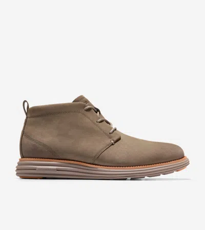 Cole Haan Men's Øriginal Grand Remastered Waterproof Chukka Boots - Brown Size 9.5